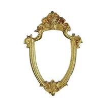 Mini Porta-Retrato Vintage Dourado, Acessório Decorativo Para Joias, Fundo Para Fotografia Em Casa