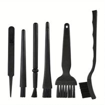 Mini Portátil Anti-estático Conjunto De Escova De Fibra De Náilon 6 Peças Para Placa-mãe Teclado