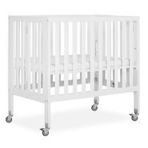 Mini portátil dobrável branco Crib Dream On Me Jett