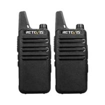 Mini portátil walkie talkie pmr 446, rádio em dois sentidos, ptt, melhor para a caça, café, 2 pcs