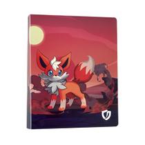 Mini Portifolio Pocket Huohu 1x1 Álbum Central 50 Cartas Pokemon Magic Yugioh Acessorio Board Game