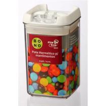 Mini Pote Acrílico Flip Tite Mantimentos 400 Ml Nlq305A-060 Mini Pote Acrílico Flip Tite Mantimentos 400 Ml Nlq305A-060