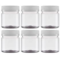 Mini Pote Frasco empilhável temperos amostra150ml 6 unid