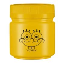 Mini Potes Organizadores Bob Esponja 150ml Infantil Escola