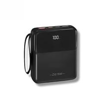 Mini Power Bank Carregador Portátil 10000mAh Turbo Mini Power Bank Carregador Portátil 10000mAh Turbo