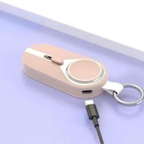 Mini Power Bank Carregamento Portátil 2000mAh 2 em 1 Mini Power Bank Carregamento Portátil 2000mAh 2 em 1