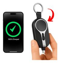 Mini Power Bank Chaveiro Tipo C
