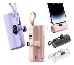 Mini Powerbank Tipo-c Carregador Portátil Para Android 5000m