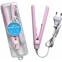 Mini Prancha Chapinha Modeladora Portátil Bivolt