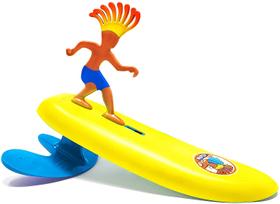 Mini prancha de surf movida à onda - Sumatra Sam, clássica e divertida