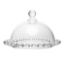 Mini Prato para Doce com Tampa Pearl Wolff 14cm x 10cm