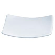 Mini Prato Quadrado Germer de Porcelana 7x7 cm Mini Prato Quadrado Germer de Porcelana 7x7 cm