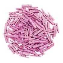 Mini Pregador de Madeira - 50 unidades