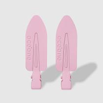 Mini Presilha de Cabelo Rosa - Hair Clip Océane Edition 2un