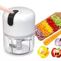 Mini Processador Alimentos Compacto S/fio Usb 250ml