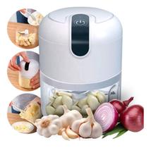 Mini Processador Alimentos Elétrico Alho 45W Sem Fio POTENTE Mini Processador Alimentos Elétrico Alho 45W Sem Fio POTENTE