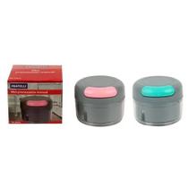 Mini Processador Alimentos Manual 2 Lâminas Cores Sortidas