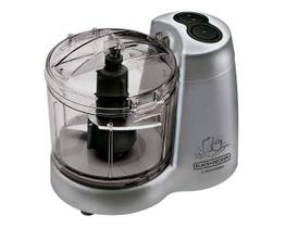 Mini Processador Black&Decker Prata 2 Velocidades 120W