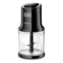 Mini processador black e decker mp4 300w 4 lâminas 127v inox 500ml Mini processador black e decker mp4 300w 4 lâminas 127v inox 500ml