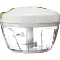 Mini Processador Branco Manual De Alimentos E Triturador P