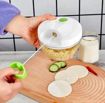 Mini Processador Cortador de Alimentos: 3 Lâminas, Compacto e Prático Mini Processador Cortador de Alimentos: 3 Lâminas, Compacto e Prático