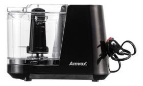 Mini Processador De Alimentos 100w Apr 1001 Black Amvox Mini Processador De Alimentos 100w Apr 1001 Black Amvox