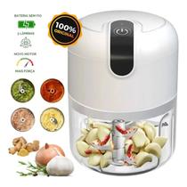 Mini Processador De Alimentos 250Ml 3 Lâminas Eletrico USB Mini Processador De Alimentos 250Ml 3 Lâminas Eletrico USB