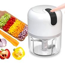Mini Processador De Alimentos Elétrico Triturador