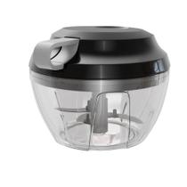 Mini Processador de Alimentos Manual de Plástico 3 Lâminas P