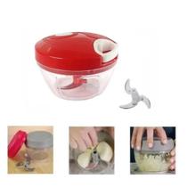 Mini Processador De Alimentos Manual Triturador Alho Grãos