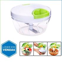 Mini Processador De Alimentos Manual Triturador Alho Legumes