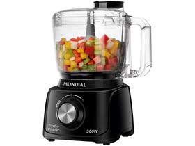 Mini Processador de Alimentos Mondial Preto - Turbo Pratic MP-16-B 300W Mini Processador de Alimentos Mondial Preto - Turbo Pratic MP-16-B 300W