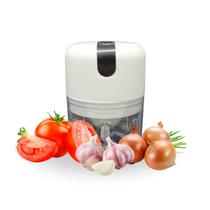 Mini Processador De Alimentos Portátil Recarregável Multifuncional Triturador Moedor 3 Lâminas USB 250ml
