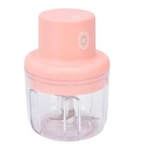 Mini Processador de Alimentos S/Fio Multifuncional para Todo Tipo de Alimento Mini Processador de Alimentos S/Fio Multifuncional para Todo Tipo de Alimento