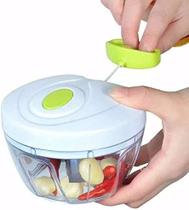 Mini Processador E Triturador De Alimentos 3 Lâminas Alho