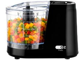 Mini Processador E Triturador De Alimentos Legumes Elétrico 127V Lâmina Dupla Inox