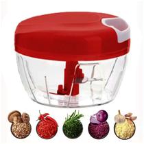 Mini Processador E Triturador De Alimentos Manual 3 Laminas Mini Processador E Triturador De Alimentos Manual 3 Laminas