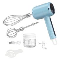 Mini Processador Elétrico Mixer Bebidas Triturador Alimentos Mini Processador Elétrico Mixer Bebidas Triturador Alimentos