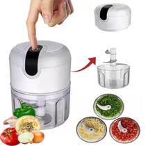Mini Processador Elétrico Tritura Alho E Cebola