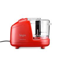 Mini Processador Elétrico Turbo Press Elgin 150W Vermelho 110V