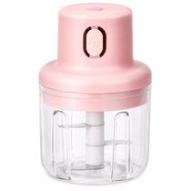 Mini Processador Elétrico USB 250ml Sem Fio Triturador de Alho Cebola Temperos Recarregável Portátil Mini Processador Elétrico USB 250ml Sem Fio Triturador de Alho Cebola Temperos Recarregável Portátil