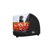 Mini Processador Kian MPR-100 Preto 120W 500ml Lâminas Duplas em Aço Inox e Tampa Dosadora 220V Mini Processador Kian MPR-100 Preto 120W 500ml Lâminas Duplas em Aço Inox e Tampa Dosadora 220V
