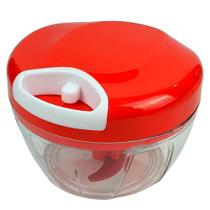 Mini Processador Manual De Alimentos 3 Lâminas Com Corda