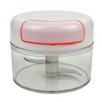 Mini Processador Manual De Alimentos Alho Cebola 2 Lâminas