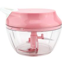 Mini processador manual de alimentos.