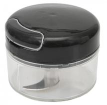 Mini Processador Manual Lyor 2 Laminas 200Ml - Preto