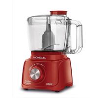 Mini Processador Mondial Turbo Pratic MP-16-R Vermelho - 127V
