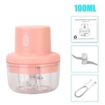 Mini Processador Recarregável 100ml com 2 Laminas