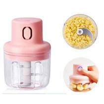 Mini Processador Recarregavel 250Ml De 3 Laminas