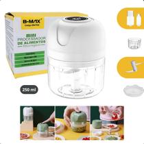 Mini Processador Triturador Alimentos Elétrico Rápido Bivolt Mini Processador Triturador Alimentos Elétrico Rápido Bivolt